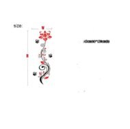 Rose flower vinee acrylic wall sticker - Image 2