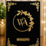 Luxury Personalized Nikah Booklet