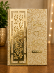 Luxury Personalized Nikah Booklet