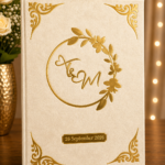 Luxury Personalized Nikah Booklet