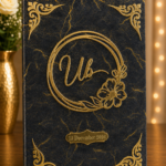Luxury Personalized Nikah Booklet