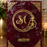 Luxury Personalized Nikah Booklet