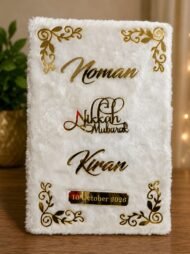 Luxury Nikah Wedding Booklet