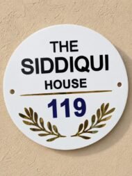 Custom Acrylic House Name Plate