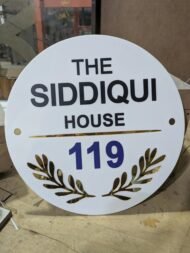 Custom Acrylic House Name Plate - Image 3