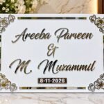 Personalized Wedding Booklet Box
